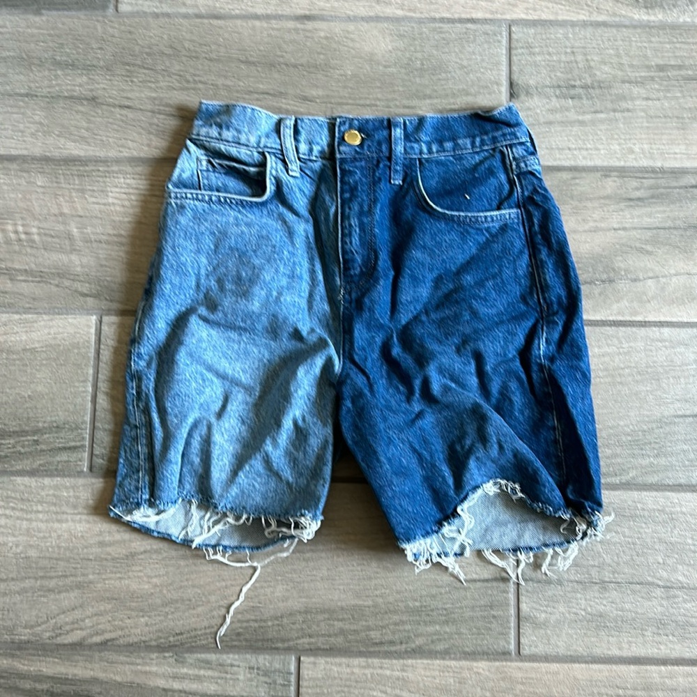 Triarchy X Joséphine skriver two tone jeans shorts